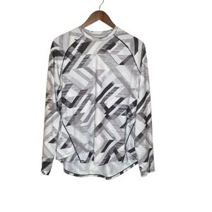 Coolibar Womens Accelera Tee Shirt Size M Gray UPF 50+ Outdoor Hiking Running